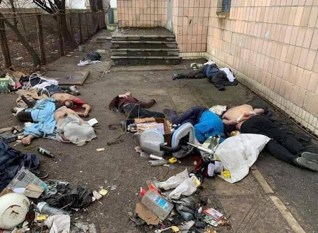 убийства украинцев россиянами в Буче