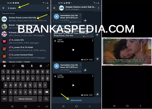 Cara Nonton Drama Korea Sub Indo Di Telegram-1