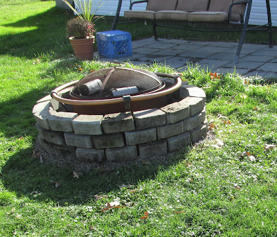 Completed fireplace surround -Vickie's Kitchen and Garden