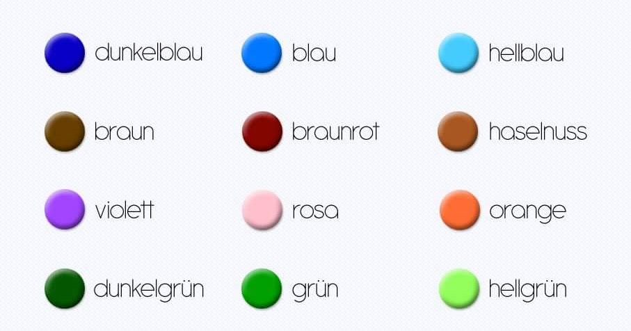 Belajar Bahasa  Jerman Berkisah dengan warna  dalam  bahasa  