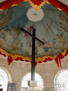 The Magellan cross in Cebu, Philippines