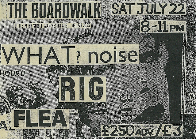 Homemade flyer. July 1989