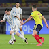 (Video) Watch Leo Messi Dribble Two Colombia Defender With 360 Degree Roll Over Turning