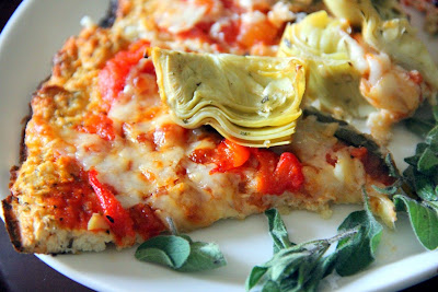 Cauliflower crust pizza fast food Yummy and tasty food Recipe in english