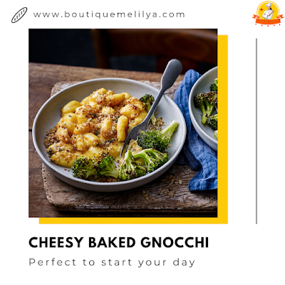 Cheesy Baked Gnocchi.