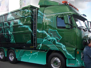 Aerography truck photo