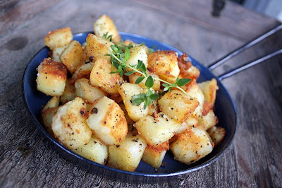 Oppskrift Forslag Tapas Hjemmelaget Vegetartapas Vegan Stekte Poteter