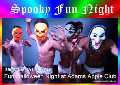 Spooky Fun Night Halloween 2024 Adams Apple Club Chiang Mai Thailand