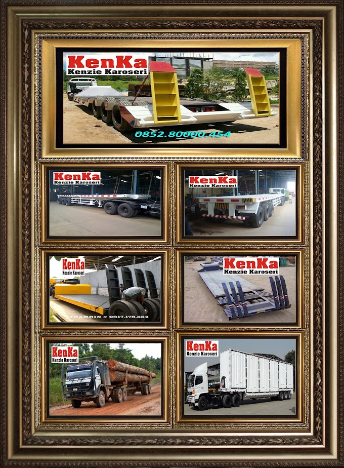 HARGA PEMBUATAN KAROSERI TRAILER dan LOW BED