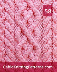 Cable Knitting Pattern 58