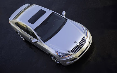 2011 Hyundai Equus Overhead