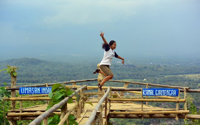 Spot foto di bukit Limasan, Magelang