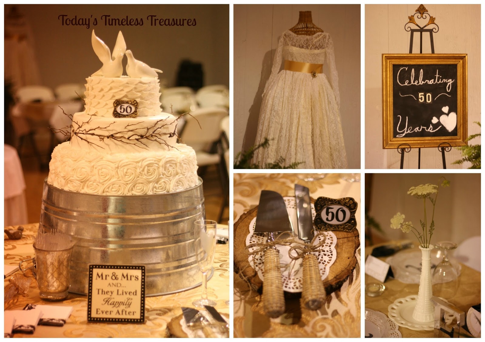 Today s Timeless Treasures 50th  Wedding  Anniversary  Party