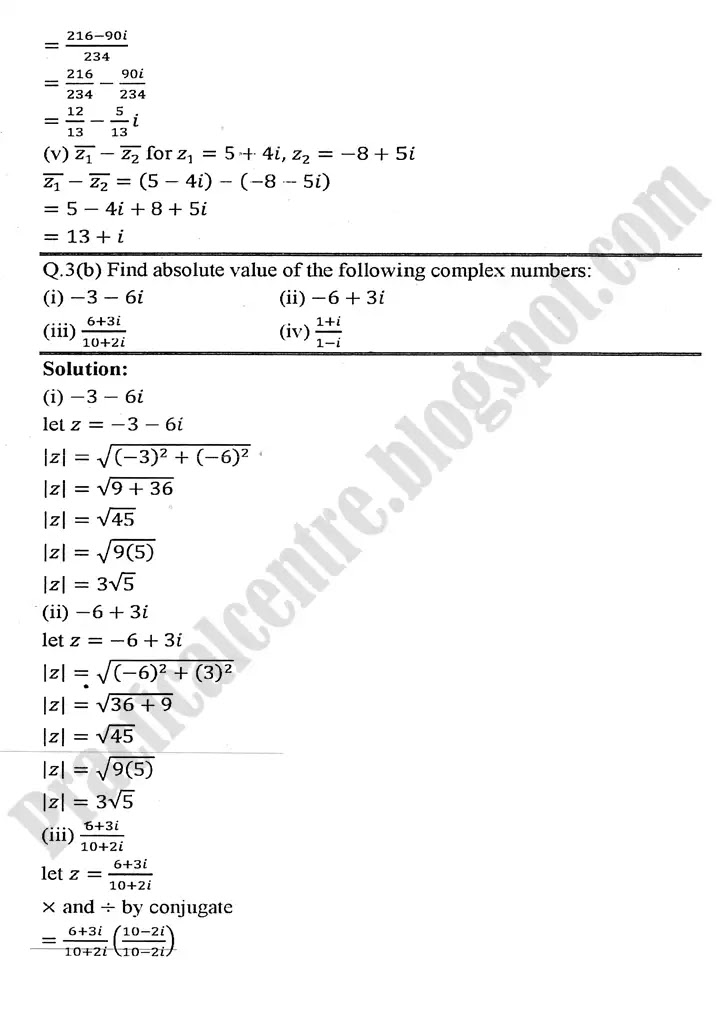 complex-numbers-review-exercise-1-5