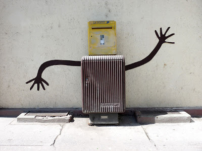 Creative Street Art by French Artist OakOak Seen On www.coolpicturegallery.us