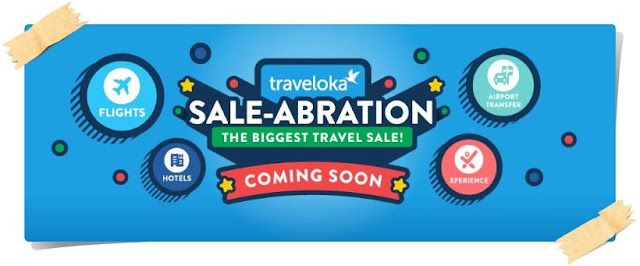 Melancong dan Jimat!! dengan Traveloka Sale-Abration The Biggest Travel Sale!