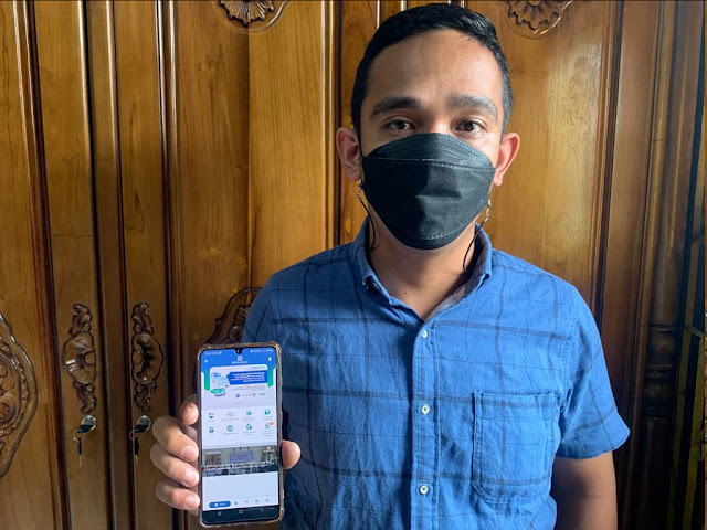 Taufik Akbar Warga Prabumulih Manfaatkan Aplikasi Mobile JKN, Terdapat fitur konsultasi Dokter dan fitur Antrean Online 