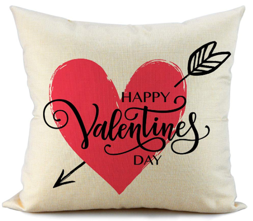 Happy Valentine's Day Pillow