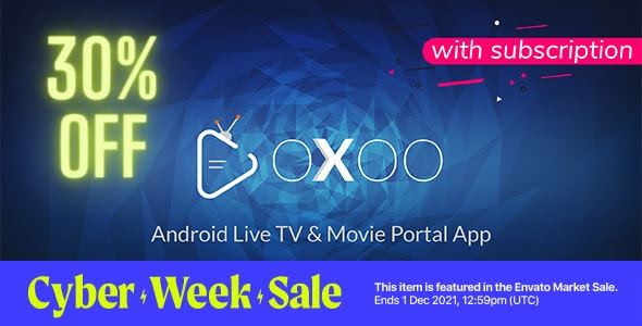 OXOO - Aplikasi Untuk Android Live TV dan Portal Film