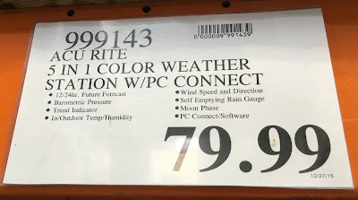 Deal for the AcuRite Professional Weather Center at Costco