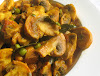 Spicy Mushroom Green Pea Curry