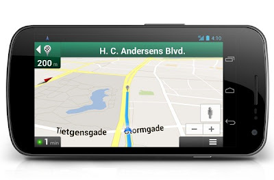 Googles Maps Navigation