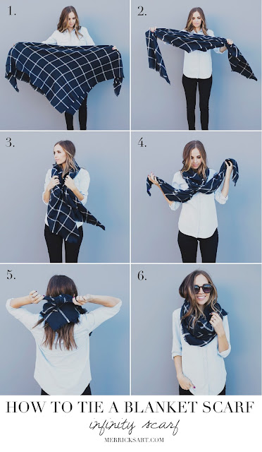 Ioanna's Notebook - How to wear fall scarves + favorite shopping picks