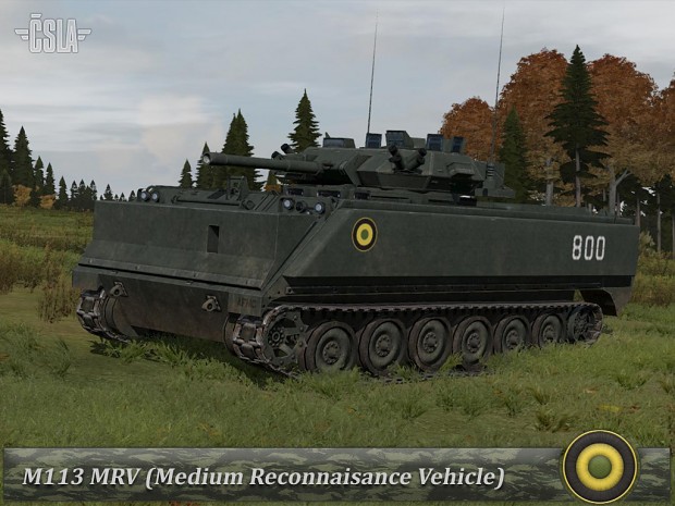 arma2チェコスロバキア軍mod m113 mrvアドオン