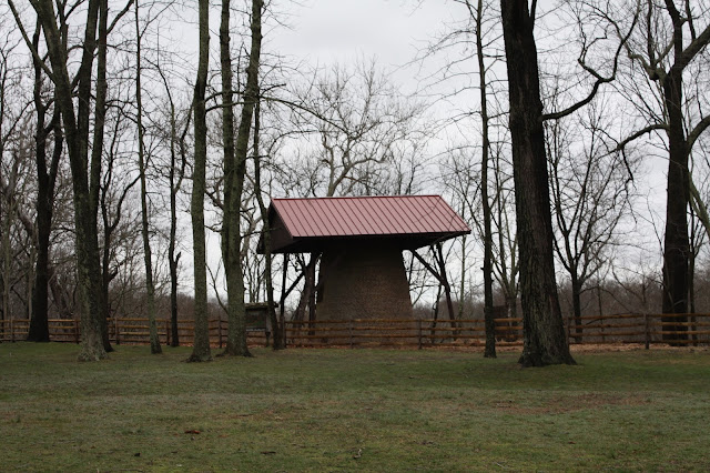 Early industrial furnace in New Jersey