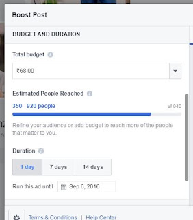 Become Famous Facebook Boost Post