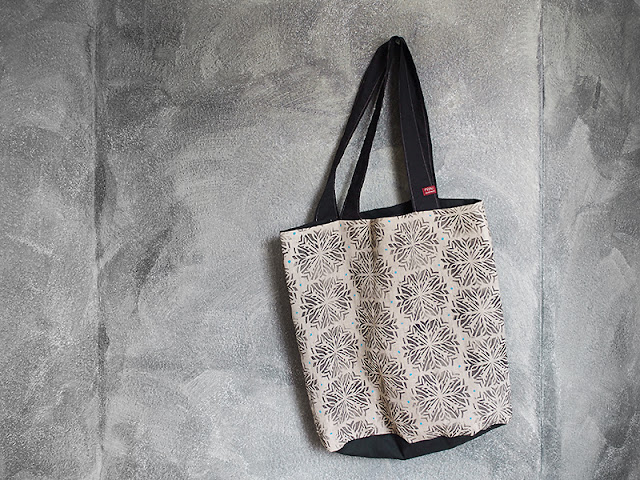 frauschoenert's handprinted tote bag