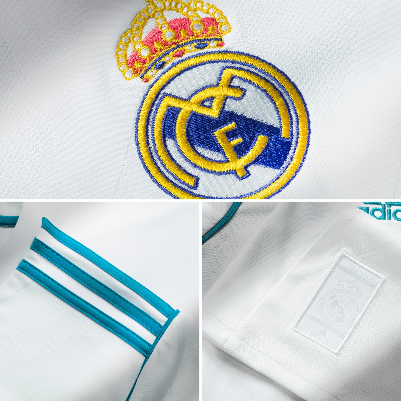 Real Madrid 17 18 Home Kit Released Footy Headlines