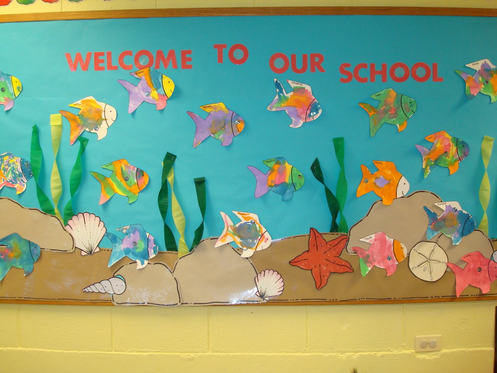 Preschool Fish Bulletin Board Ideas