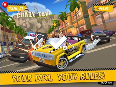 تحميل لعبة كريزى تاكسى Crazy Taxi وسباق المدينة للإندرويد
