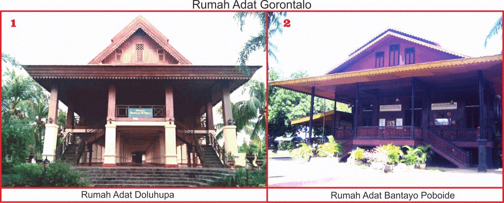 Rumah Adat  Gorontalo  Lengkap Gambar  dan  Penjelasannya  