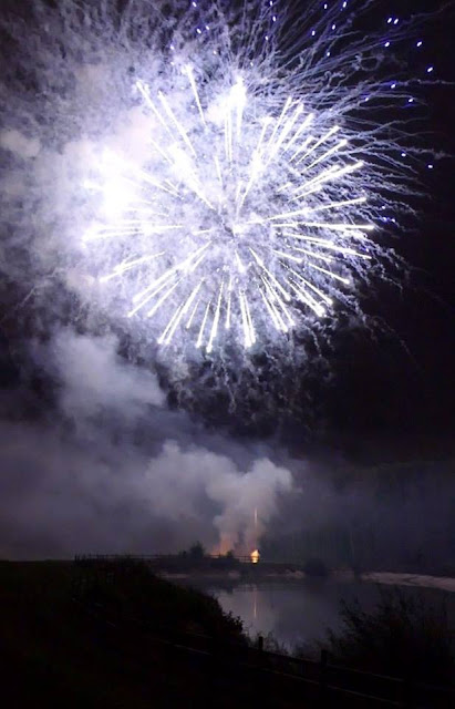 Feu d'artifice de Luzarches