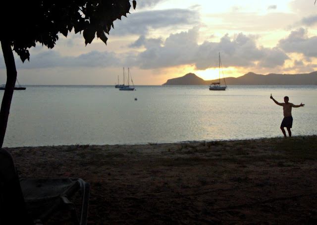 Nevis, sunset, fun, beach, chair, boats, sea, st kitts, oualie, hotel, caribbean