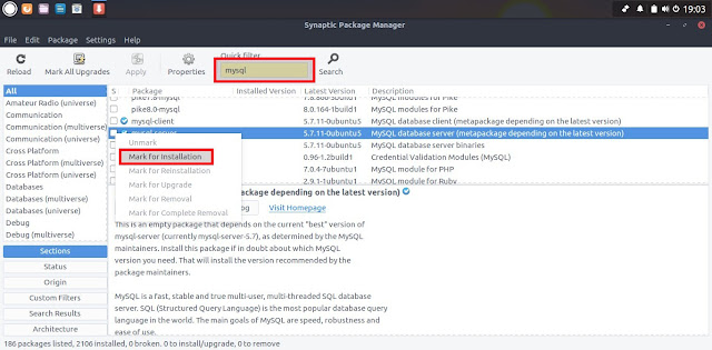 MySQL installation : see a list of locations that have a copy you can download; choose the one closest to you. 