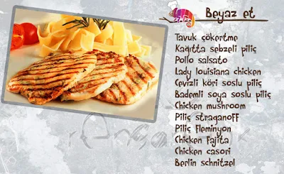 rengarenk bistro kayseri menü