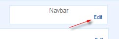 navbar blog