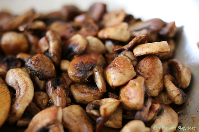 Well Browned Mushrooms