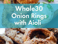 Almond-Crusted Onion Rings with Green