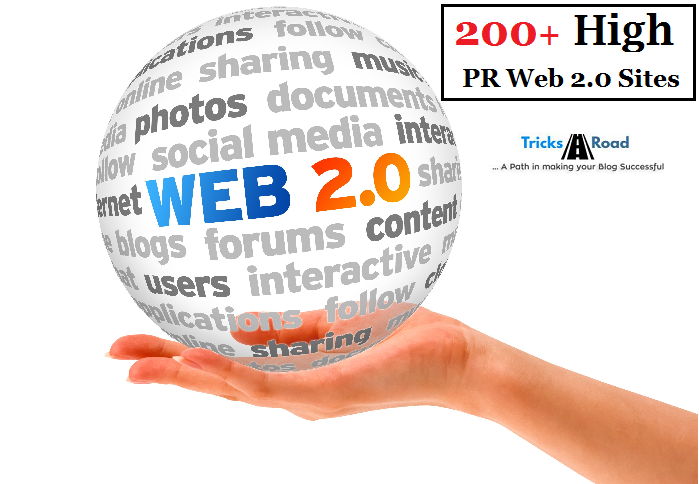 top high pr web 2.0 sites