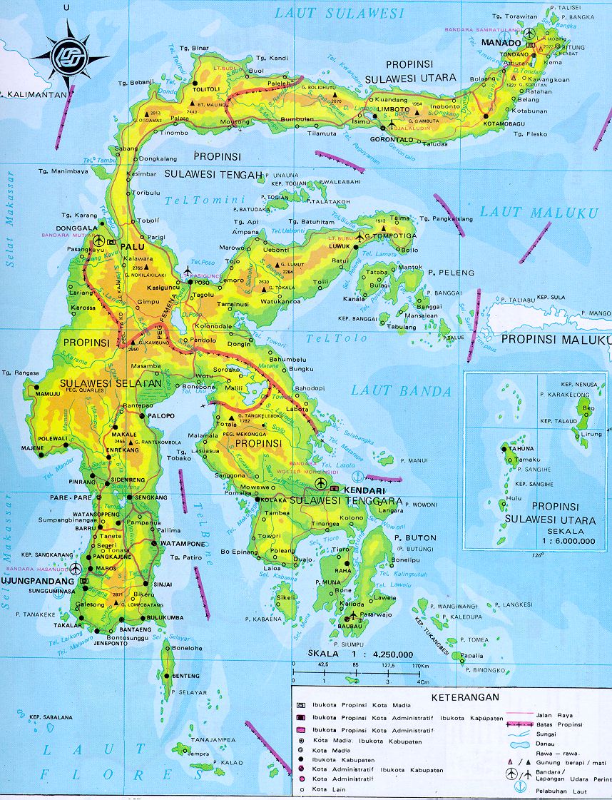 Daftar Pulau  Pulau  Terbesar Di  Indonesia 
