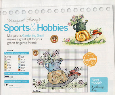 Free Wedding Cross Stitch Patterns on Yuda Stitch   Cross Stitch Malaysia  Gardening Snail