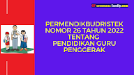 Permendikbudristek Nomor 26 tahun 2022 tentang Pendidikan Guru Penggerak