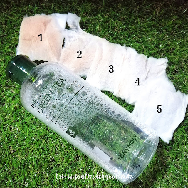 Review; Tony Moly's The Chok Chok Green Tea No-Wash Cleansing Water