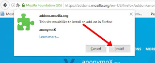 instal addons anonymox 