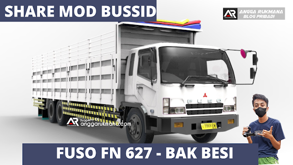 Mod Bussid Fuso FN 627 Terbaru update Rukman Transport