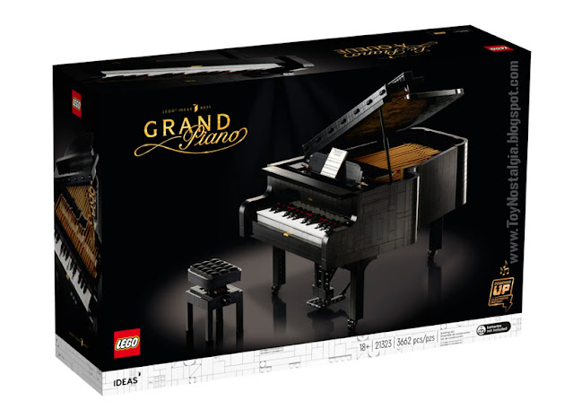 LEGO Ideas 21323 Grand Piano - playable piano #31